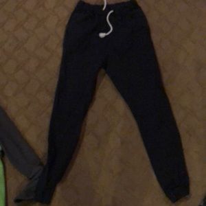 H&M joggers navy blue